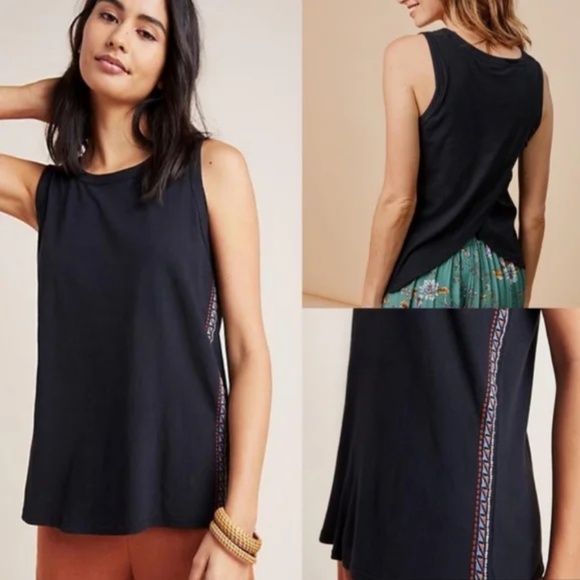 Anthropologie Dolan Lucy Split Back Tank Top Size XS - Picture 4 of 9
